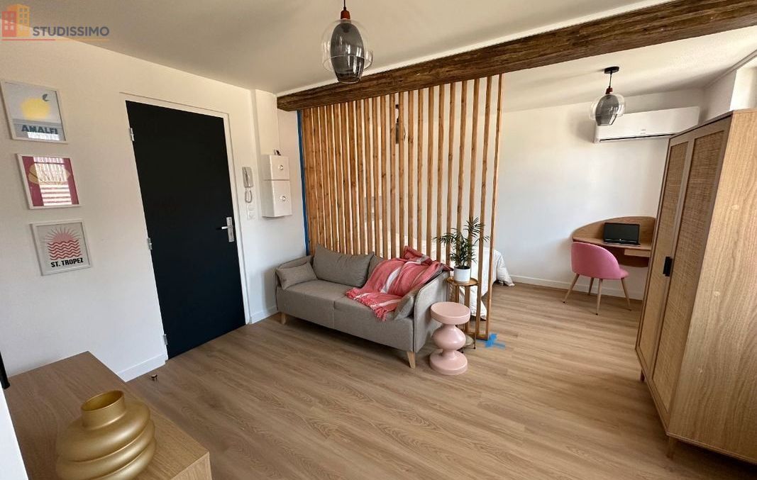 Studio meublé 35m² Amiens centre - Proche gare, espace nuit - Photo 4