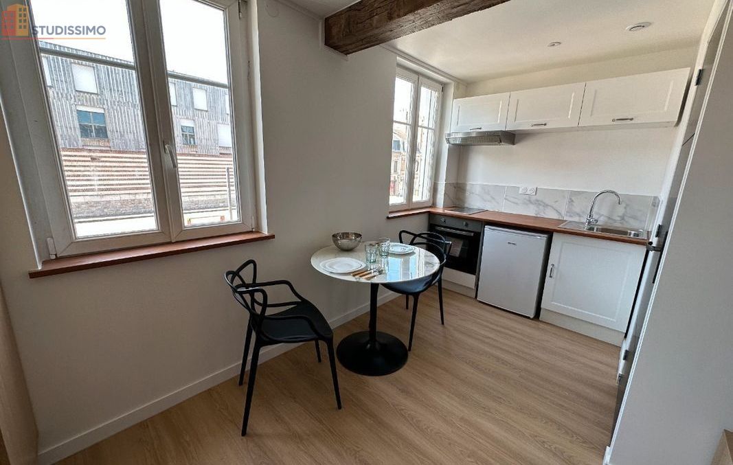 Studio meublé 35m² Amiens centre - Proche gare, espace nuit - Photo 1