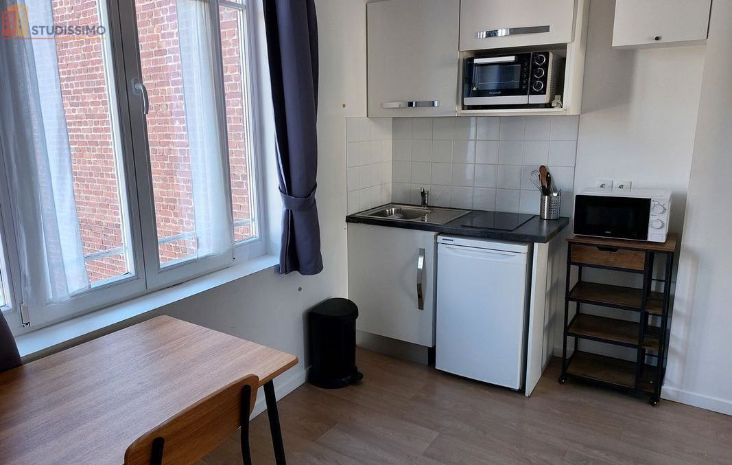 Studio meublé 19m² Amiens centre - Idéal étudiant, proche parc - Photo 4