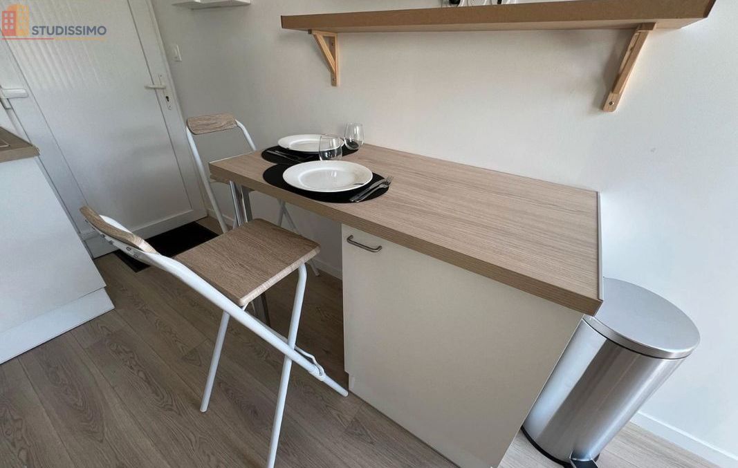 Studio meublé 15m² Amiens - Terrasse, lumineux - Photo 7