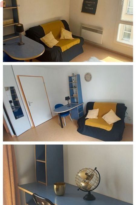 Studio meublé 20m² Amiens - Meublé, agencé - Photo 5