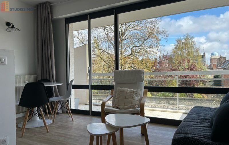 Studio meublé 27m² Amiens Henriville - Balcon, en résidence - Photo 4