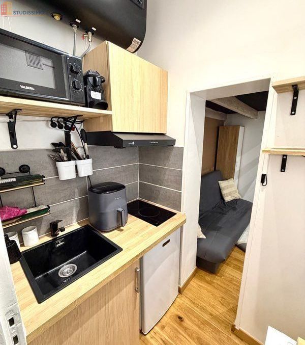 Studio meublé 14m² Amiens - Mezzanine, prêt à vivre - Photo 3