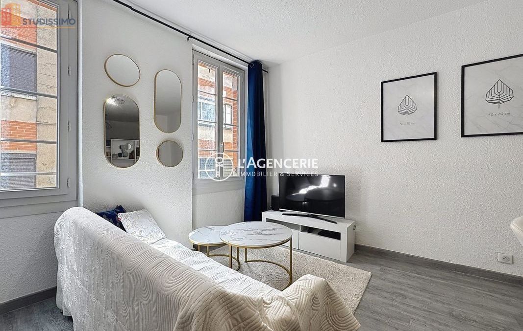 Studio meublé 37m² Albi centre - Lumineux, DPE D - Photo 1