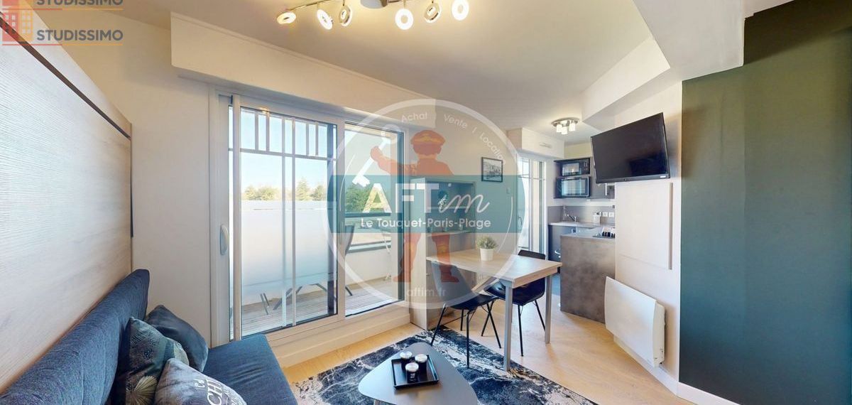 Studio 19m² Le Touquet-Paris-Plage - 2e étage - Photo 5