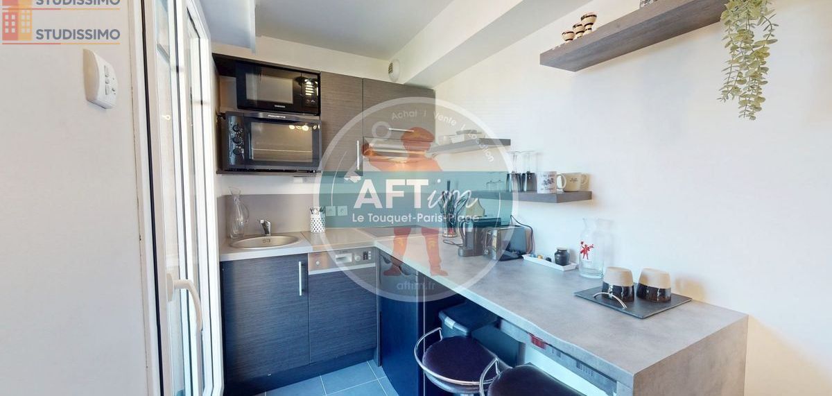 Studio 19m² Le Touquet-Paris-Plage - 2e étage - Photo 4