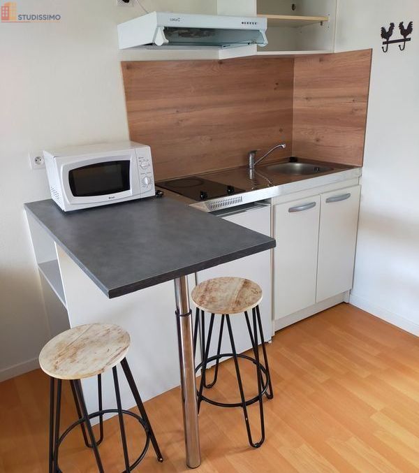 Studio meublé 20m² Montauban - Meublé, DPE D - Photo 3
