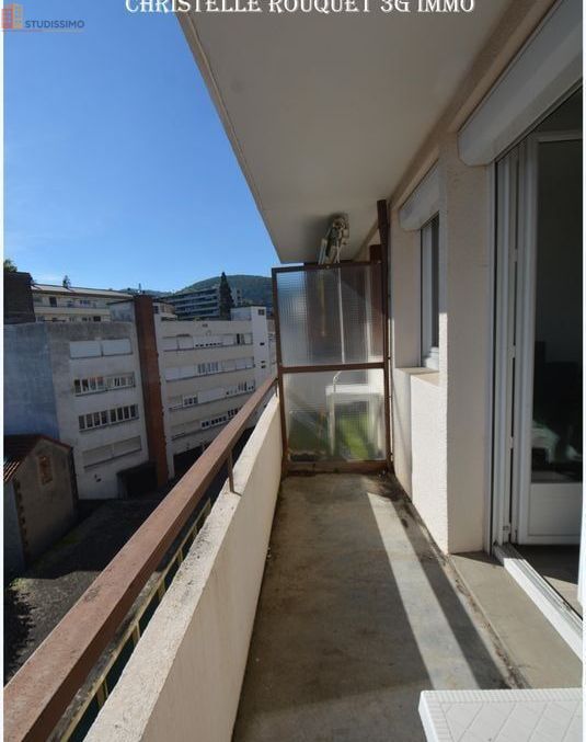 Studio 21m² Chamalières - Balcon, dernier étage - Photo 13
