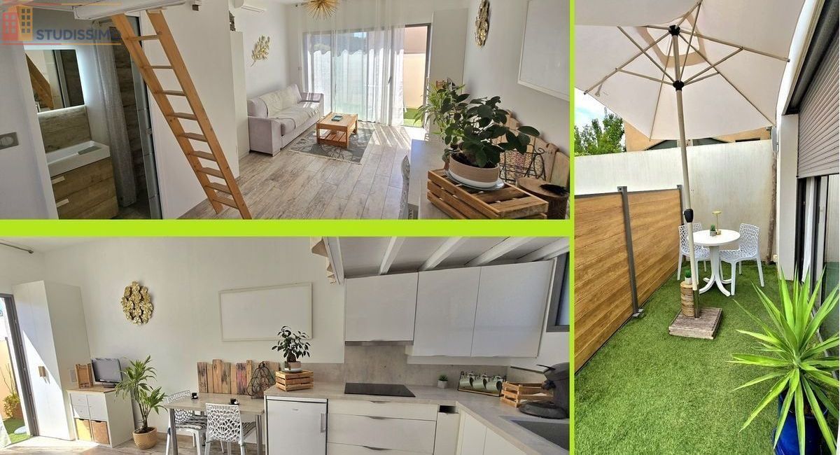 Studio meublé 24m² Bandol - Calme, proche plages - Photo 1