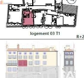 Studio 22m² Clermont-Ferrand - 2e étage - Photo 2