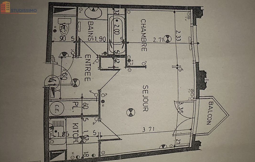 Studio 31m² Chamalières - 3e étage, lumineux - Photo 5