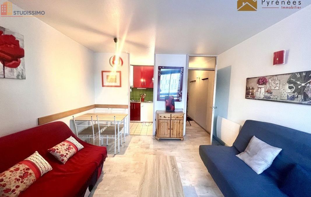 Studio 27m² Saint-Lary-Soulan - Étage élevé, vue montagne - Photo 7