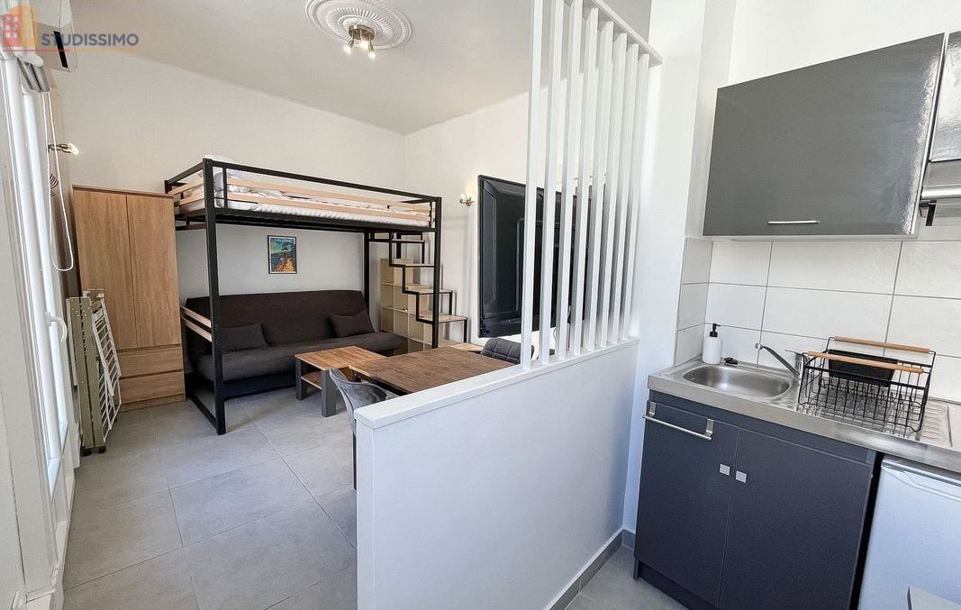Studio meublé 22m² Toulon 83000 - Meublé, DPE C - Photo 4