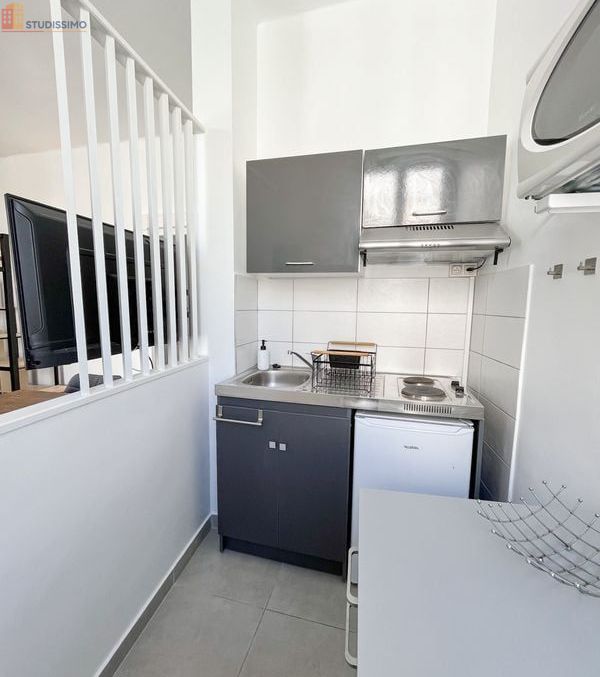 Studio meublé 22m² Toulon 83000 - Meublé, DPE C - Photo 3