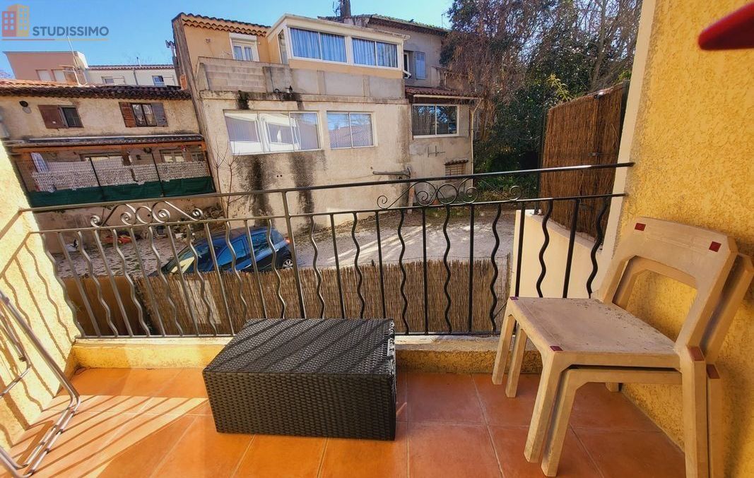 Studio 23m² Saint-Cyr-sur-Mer - Meublé, balcon - Photo 2