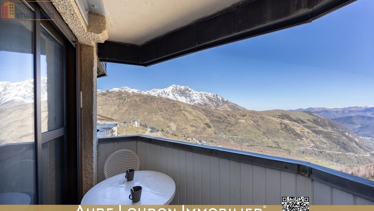 Studio 24m² Saint-Lary-Soulan - Étage élevé, vue montagne - Photo 8