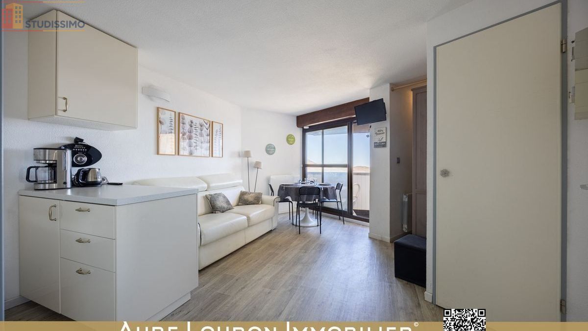 Studio 24m² Saint-Lary-Soulan - Étage élevé, vue montagne - Photo 5