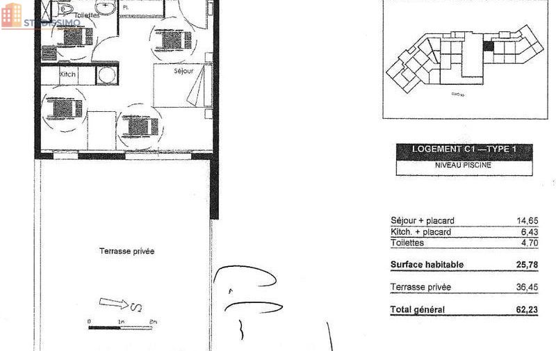 Studio 25m² Germ 65240 - Photo 2