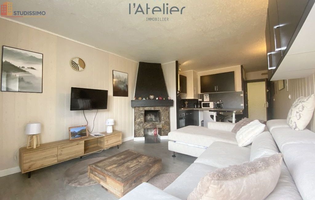 Studio 26m² Saint-Lary-Soulan - DPE D, 1er étage - Photo 3