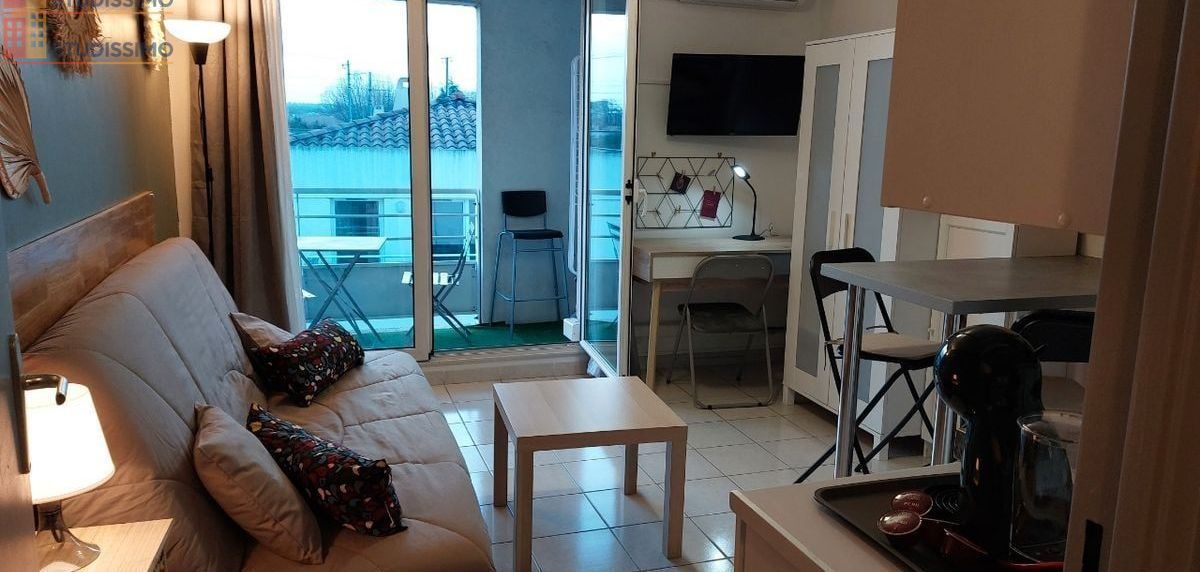 Studio meublé 18m² Avignon - Climatisé, balcon - Photo 4