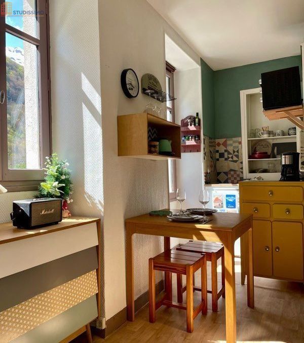 Studio 17m² Cauterets - Cosy, vue sur le Gave - Photo 8