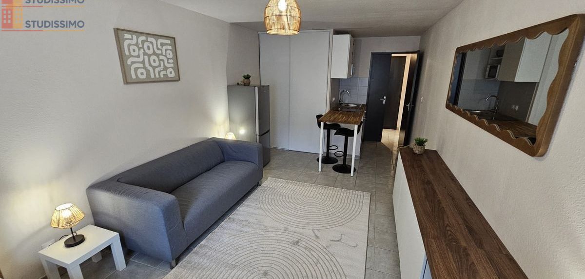 Studio meublé 22m² Le Pontet - Meublé, DPE C - Photo 2