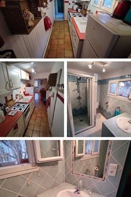 Studio meublé 38m² Sainte-Cécile-les-Vignes - Meublé, cour intérieure - Photo 1