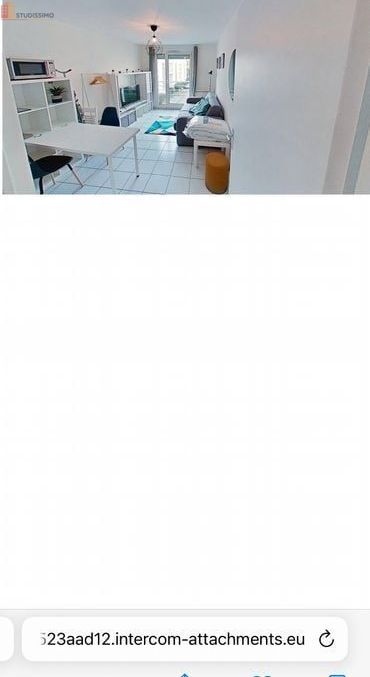 Studio meublé 20m² Avignon centre - Lumineux, 2e étage - Photo 2