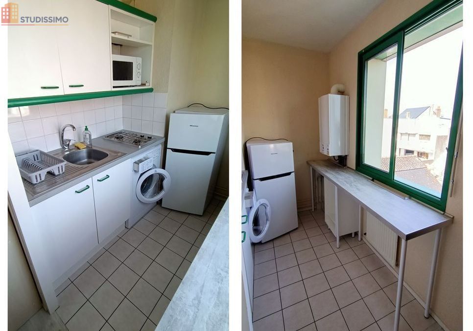 Studio meublé 25m² La Roche-sur-Yon - Centre-ville, lumineux - Photo 2