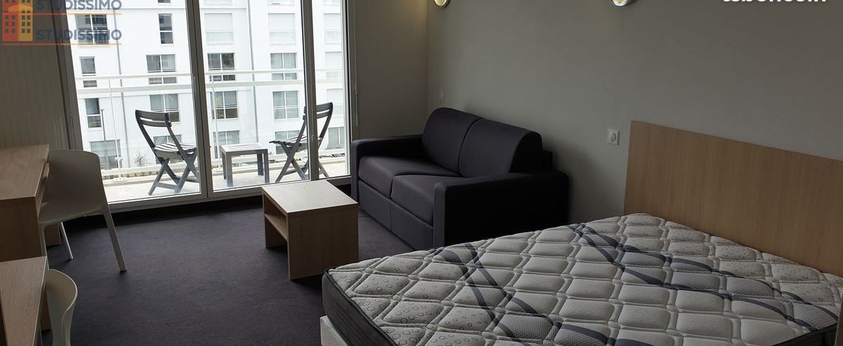 Studio 26m² La Roche-sur-Yon - Meublé, balcon - Photo 3