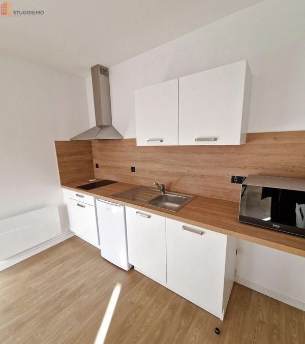 Studio meublé 22m² La Roche-sur-Yon - Meublé, DPE C - Photo 9