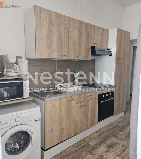 Studio meublé 24m² Fontenay-le-Comte - Étage élevé, lumineux - Photo 5