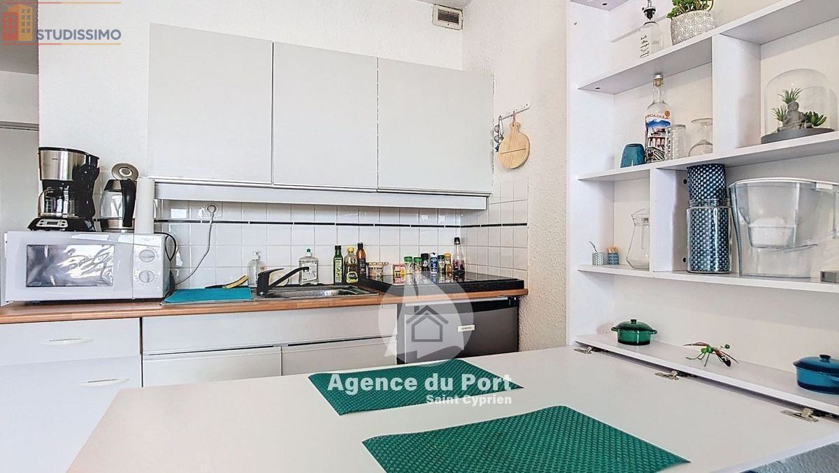 Studio 23m² Le Barcarès - 1er étage - Photo 4