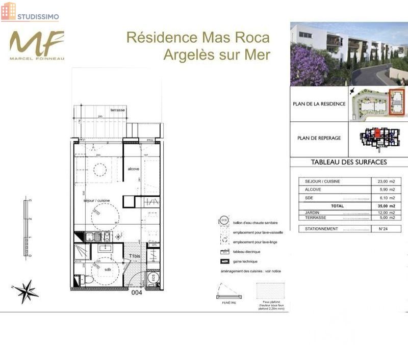 Studio 35m² Argelès-sur-Mer - DPE A - Photo 2