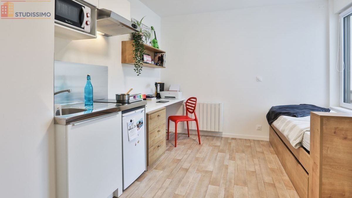 Studio meublé 18m² La Roche-sur-Yon - Résidence étudiante, charges incluses - Photo 3