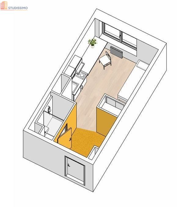 Studio meublé 18m² La Roche-sur-Yon - Résidence étudiante, charges incluses - Photo 2