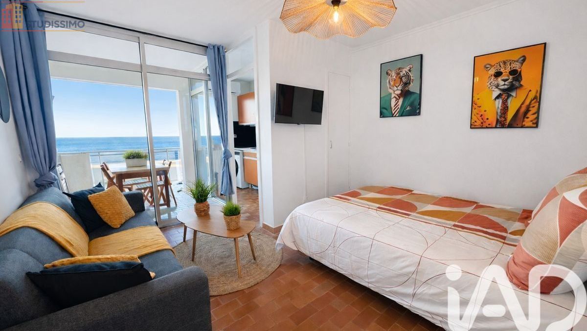 Studio 24m² Canet-en-Roussillon - 5e étage, lumineux - Photo 9