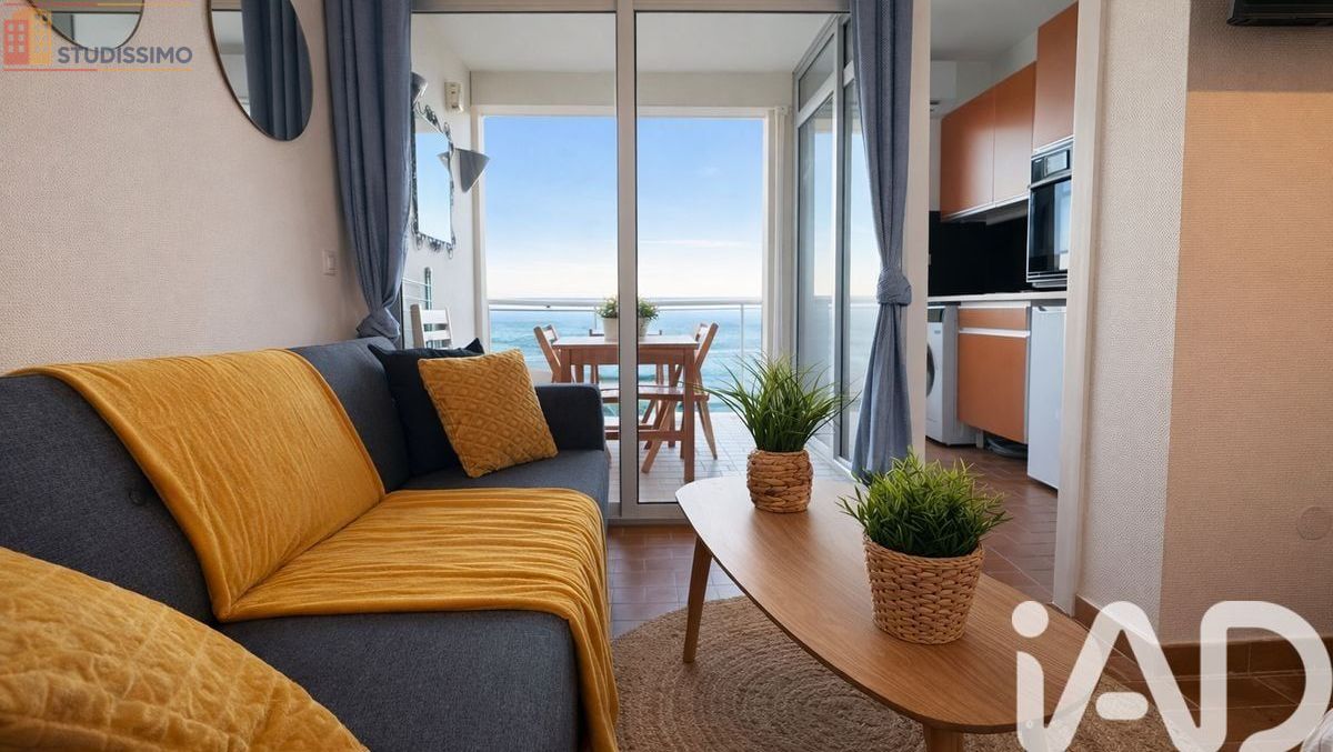 Studio 24m² Canet-en-Roussillon - 5e étage, lumineux - Photo 6
