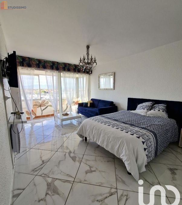 Studio 30m² Le Barcarès - Étage élevé, vue dégagée - Photo 8