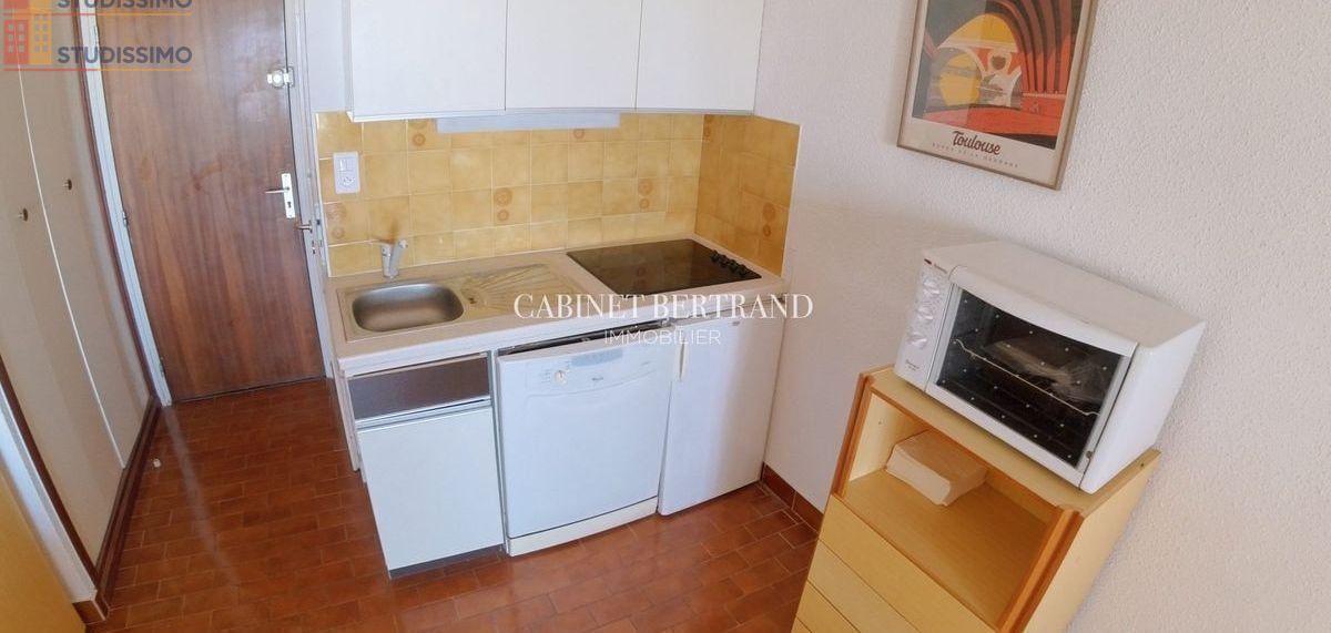 Studio 26m² Le Barcarès - Étage élevé, DPE C - Photo 2