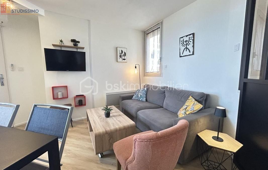 Studio 35m² Canet-en-Roussillon - 3e étage - Photo 12