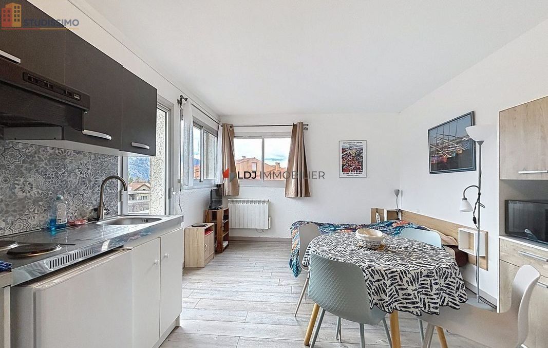 Studio 23m² Vernet-les-Bains - Vue dégagée, dernier étage - Photo 4