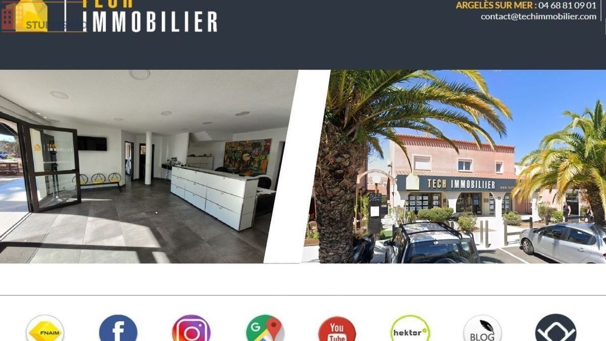 Studio 16m² Argelès-sur-Mer - DPE D - Photo 1