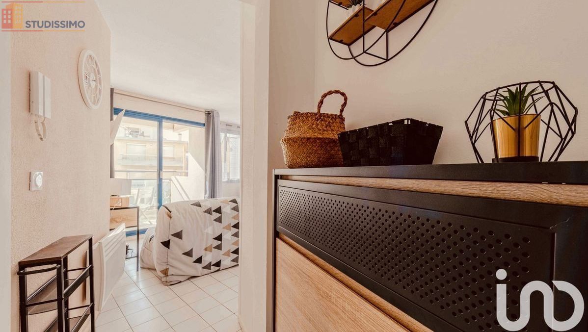 Studio 22m² Canet-en-Roussillon - Étage élevé, DPE C - Photo 16