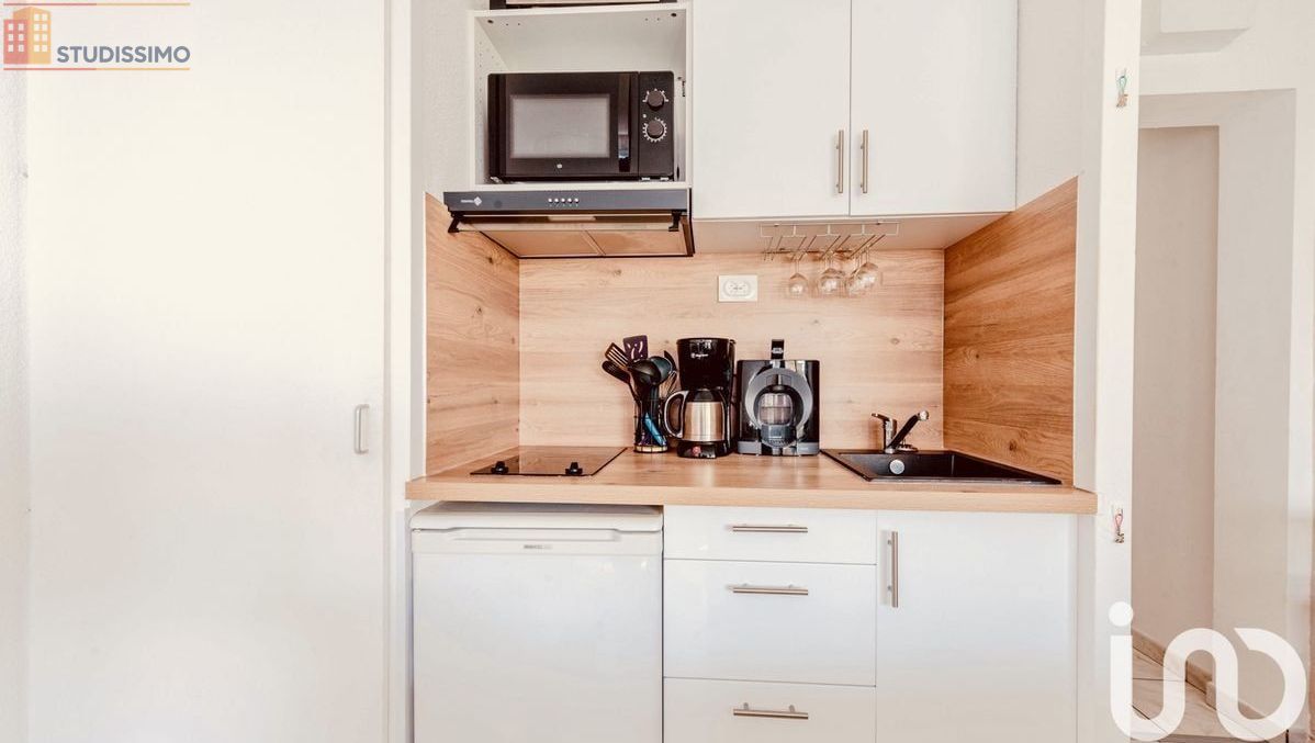 Studio 22m² Canet-en-Roussillon - Étage élevé, DPE C - Photo 12