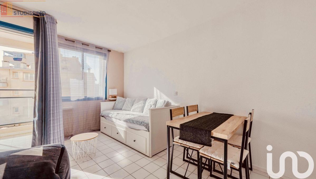 Studio 22m² Canet-en-Roussillon - Étage élevé, DPE C - Photo 11