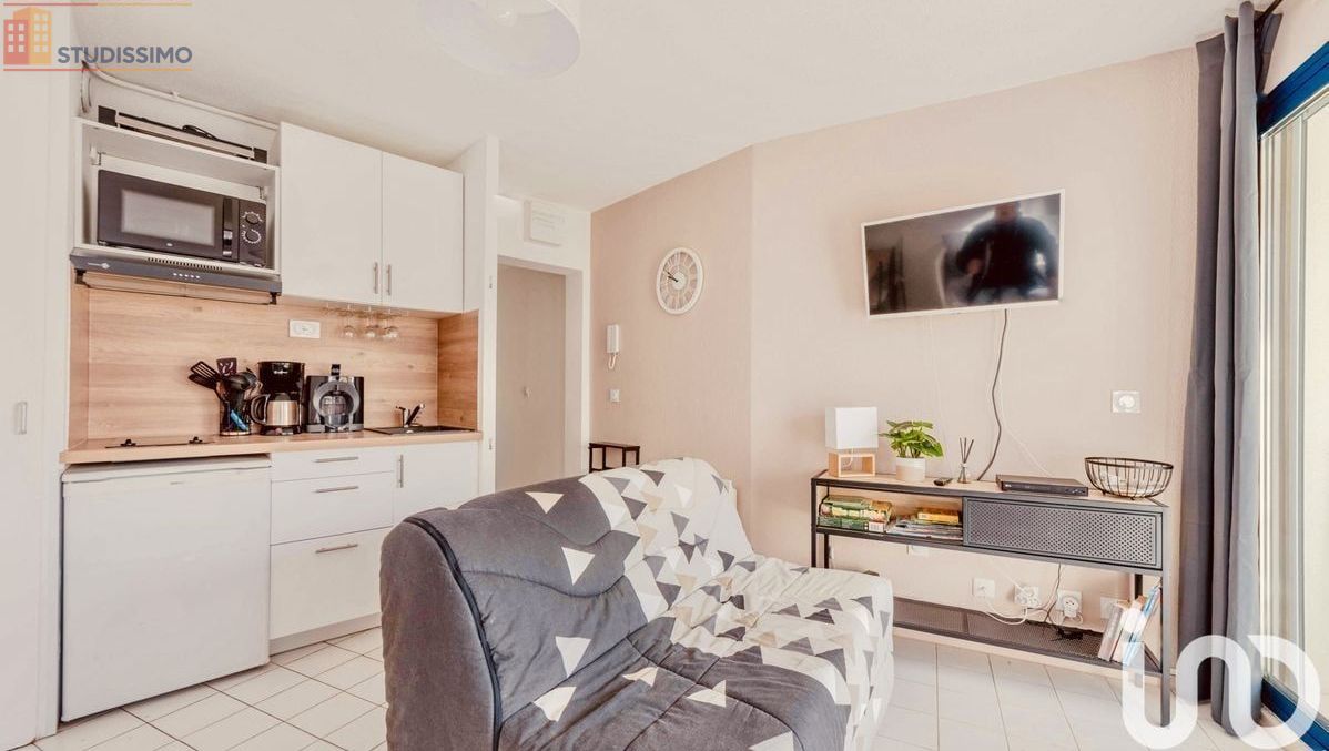 Studio 22m² Canet-en-Roussillon - Étage élevé, DPE C - Photo 4
