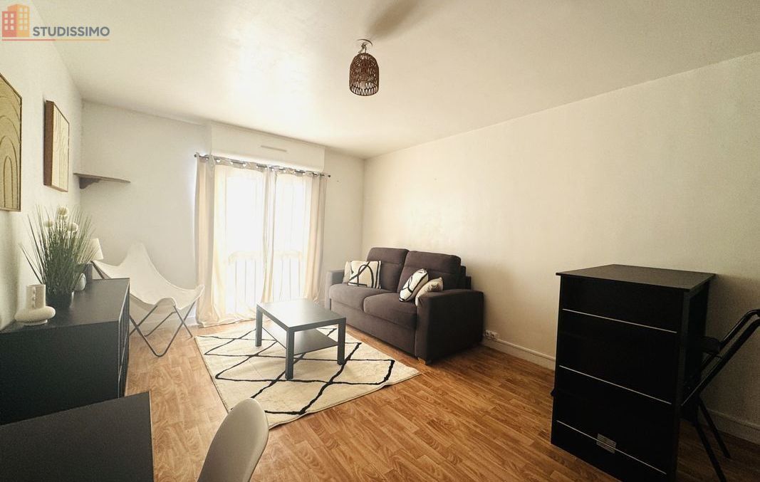 Studio meublé 27m² Poitiers - Meublé, DPE D - Photo 8