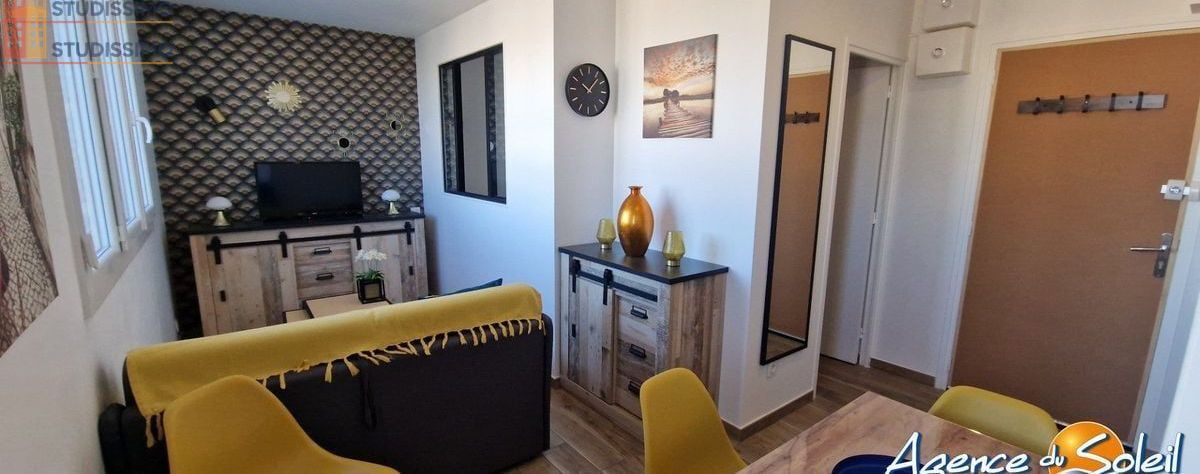 Studio 26m² Canet-en-Roussillon - Étage élevé, DPE C - Photo 5