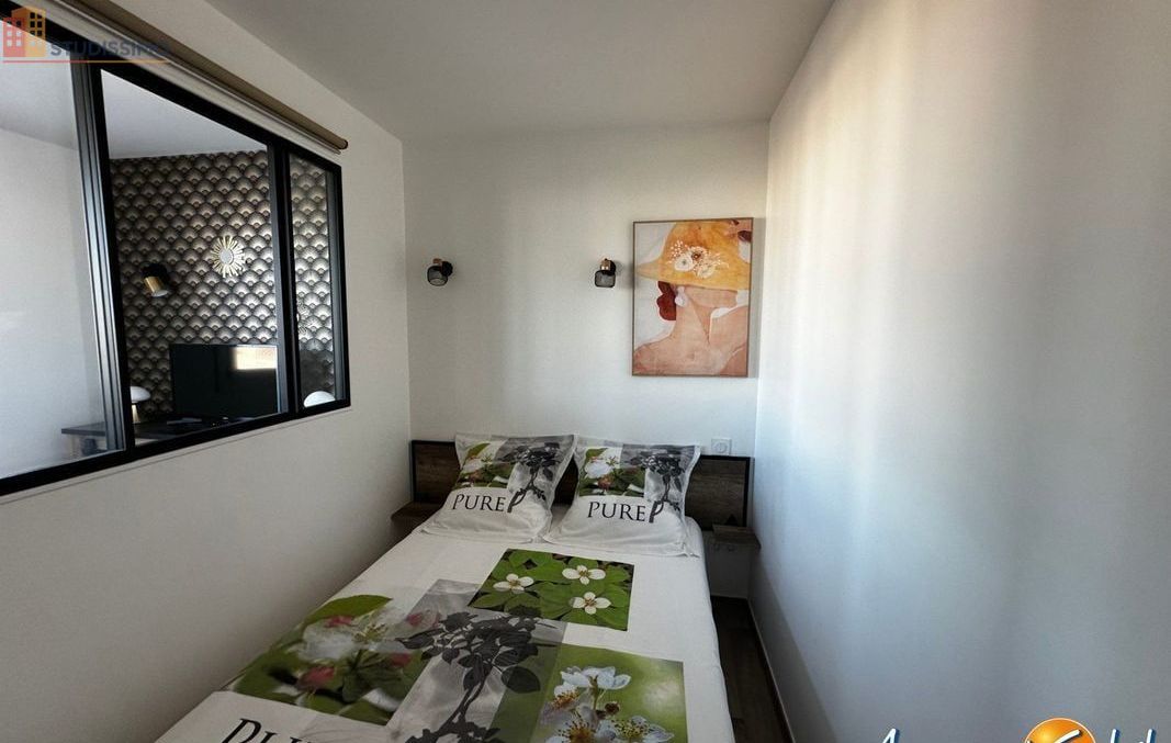 Studio 26m² Canet-en-Roussillon - Étage élevé, DPE C - Photo 2